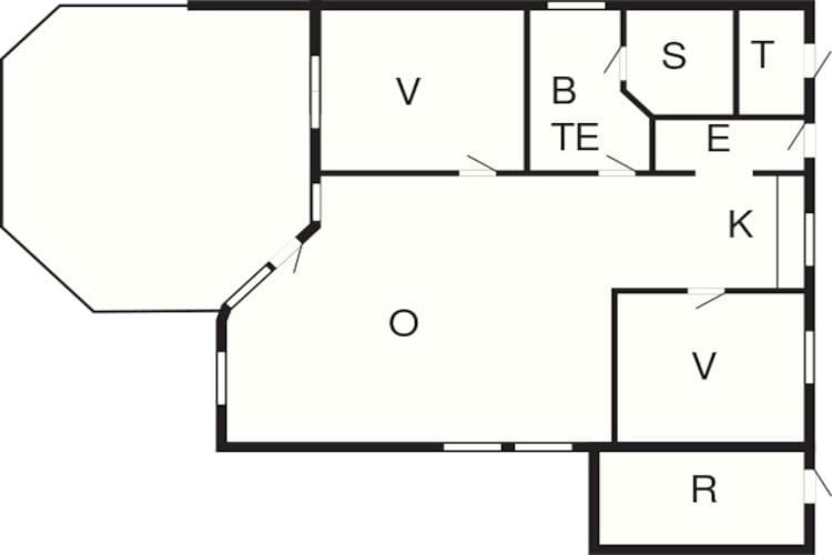 6 Person Holiday Home In Gelting Kültér fotó